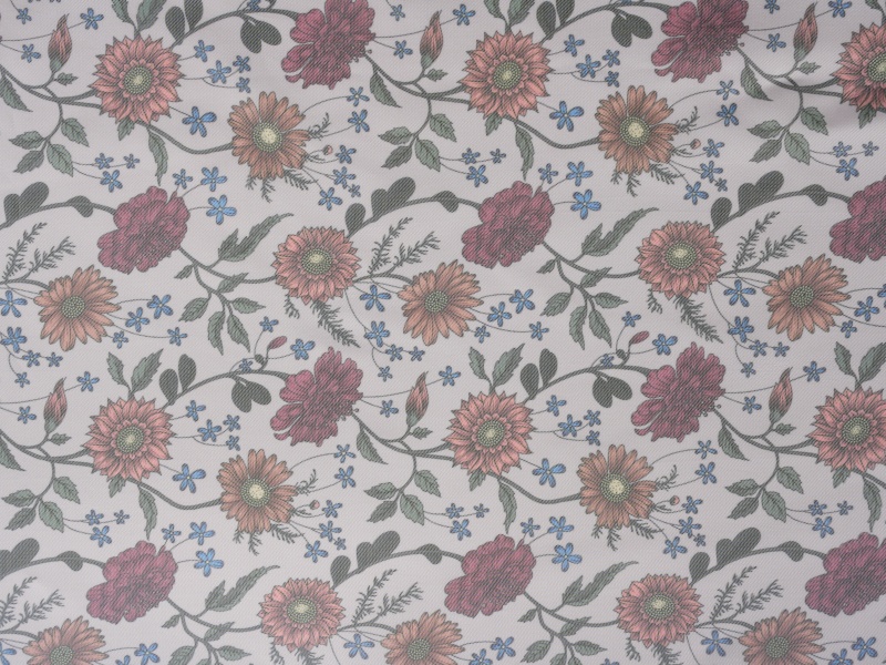 Tecido de forro impresso de sarja-de-visitas-viscose