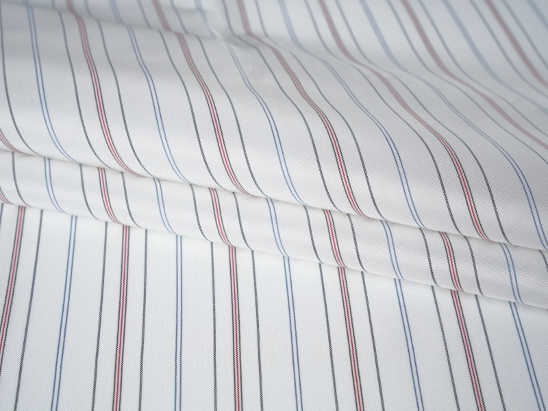 Tecido de manga tingida por fios de poliéster