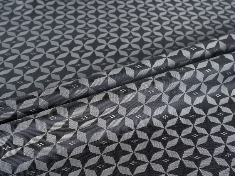 Tecido de forro de poliéster jacquard